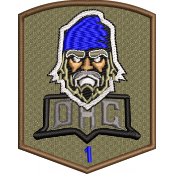 EMBLEMA DAC ALBASTRU